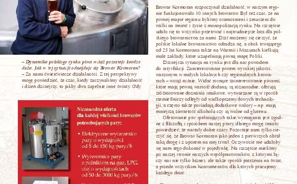 Nasza reklama w czasopiśmie „Przemysł Fermentacyjny i Owocowo-Warzywny” 11/2018