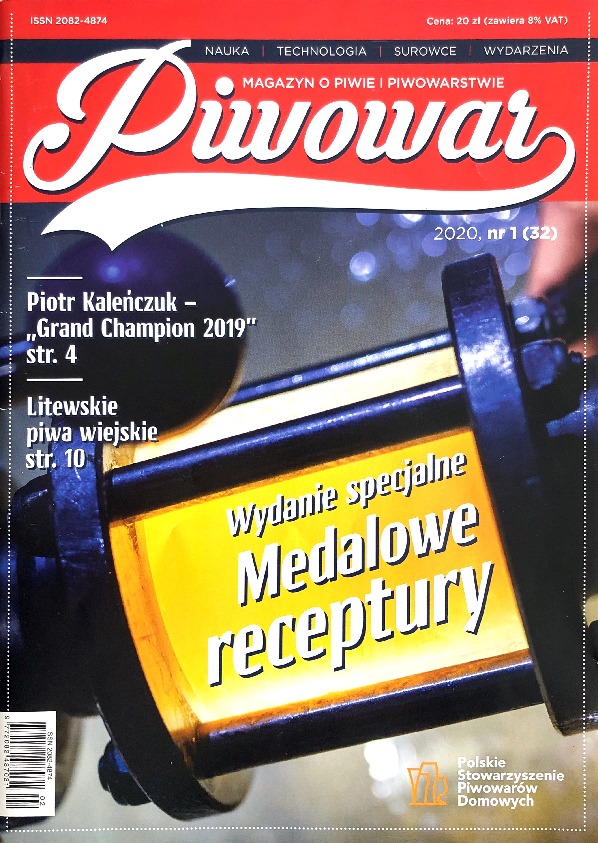 Our advertisement in the “Piwowar” magazine